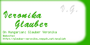 veronika glauber business card